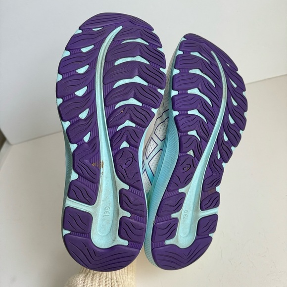 ASICS Gel Excite 8 Running Shoes White Purple Pastel Athletic Sneakers Womens 9 - Picture 5 of 7